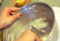 Kolač od limuna - priprema kalupa