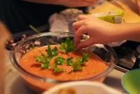 Gazpacho - dekoracija